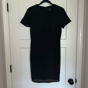 Black Banana Republic Short Sleeve Dress with Cutouts size 4